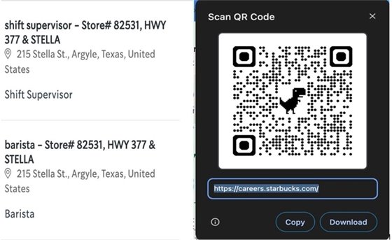 starbucks hiring link